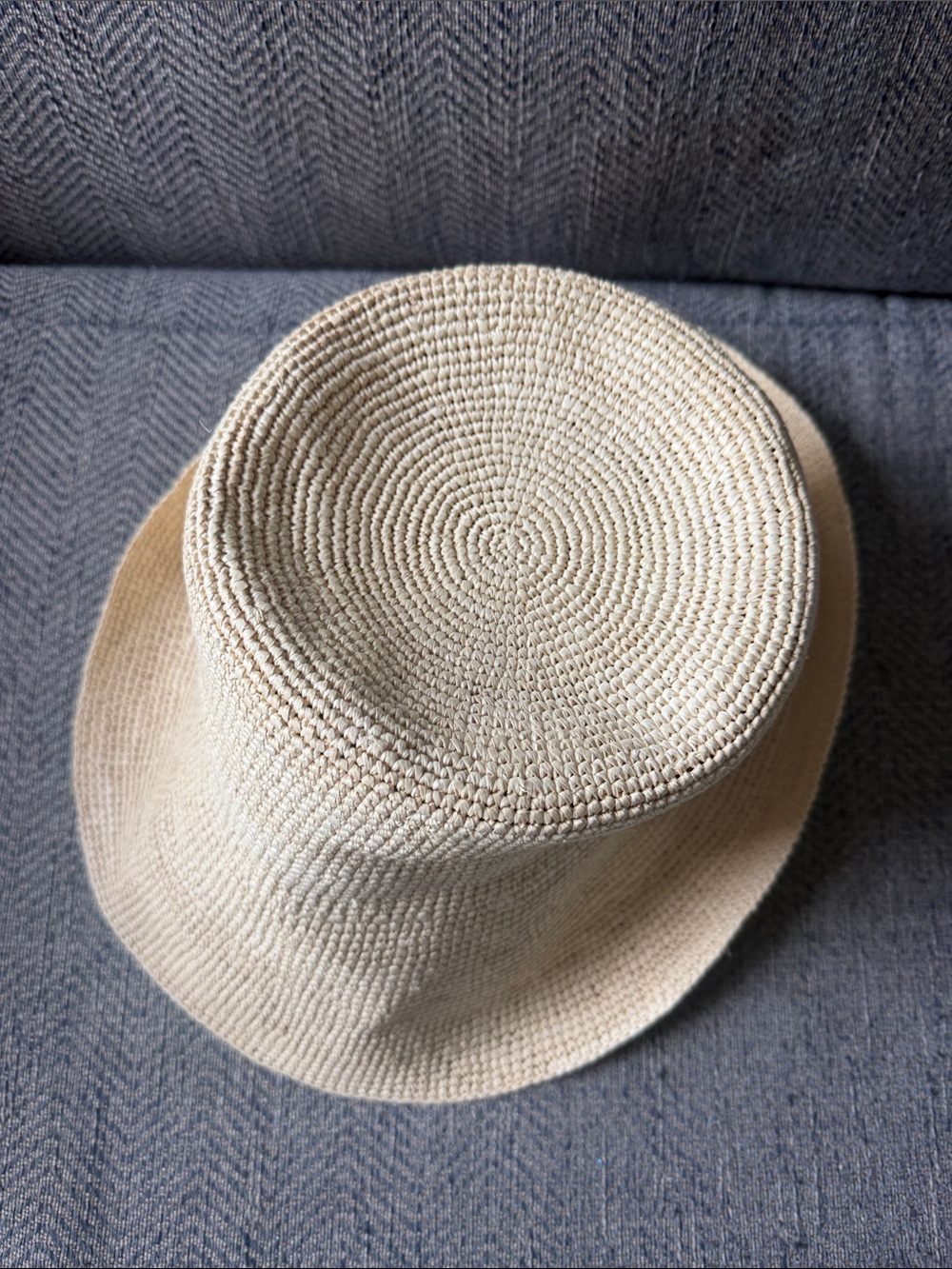 Cuyana Women’s Natural Straw Sun Hat Size: 56 - Picture 5 of 10